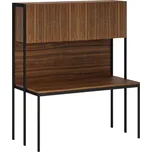 B2B Partner Sestava HOME OFFICE, černá/ořech