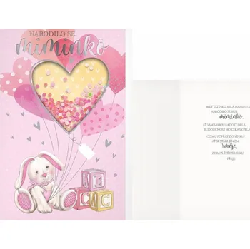 MFP Přání k narození miminka CN-825 MFP Přání k narození miminka CN-825