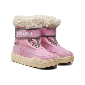 Dívčí sněhule Moon Boot Sněhule Junior Park Strap 80D3440030 Růžová 38