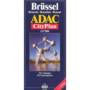 Brüssel ADAC City Plan 1: 17 500
