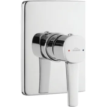 INVENA - 1-cestná podomítková baterie GLAMOUR chrom TREND BP-02-CK1-V