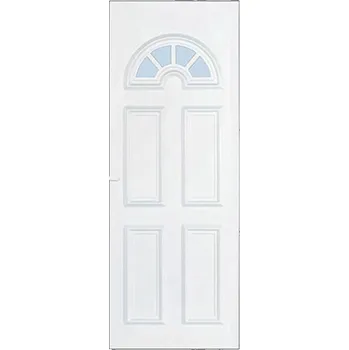 Vchodové dveře CanDo Dveře vchodové plastové Ibiza bílé, levé, 98x208cm