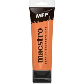 Speciální výtvarná barva Akrylová barva MFP Maestro 75ml - apricot orange