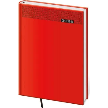 Diář Týdenní diář 2025 B5 Gommato červený