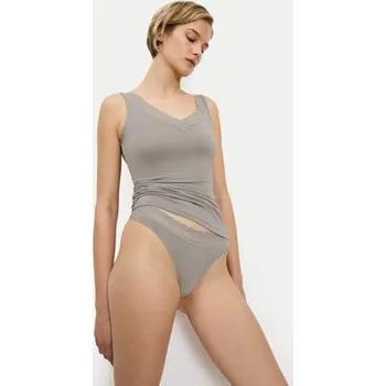 Kalhotky Triumph Kalhotky string Feel Of Modal 10219764 Šedá L