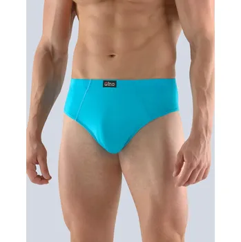 Trenýrky Gina Výhodné balení 5 kusů - Slipy se širším bokem 71098P Barva/Velikost: dunaj / XL/XXL