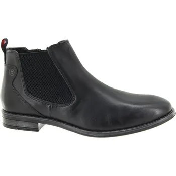 Pánská zimní obuv BUGATTI Pánský černý kožený kotník 311-AO530-4000-1000-267 Velikost 42