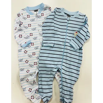 Kojenecký overall Overal na spaní, 2 pack, námořnický Jacky Velikosti: 92