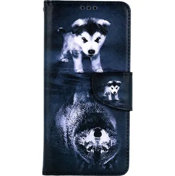 Pouzdro na mobilní telefon Pouzdro Xiaomi Redmi 10 knížkové Odraz vlka (kryt neboli obal na Xiaomi Redmi 10)