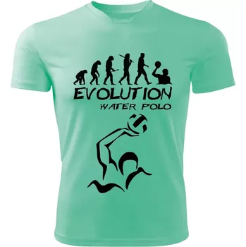 Dámské tričko Vodní pólo dámské tričko Evolution mátové XS (dámské tričko EVOLUTION sportovní WATER POLO)