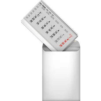 Kalendář 4měsíční standard 2025 skládací - nástěnný kalendář