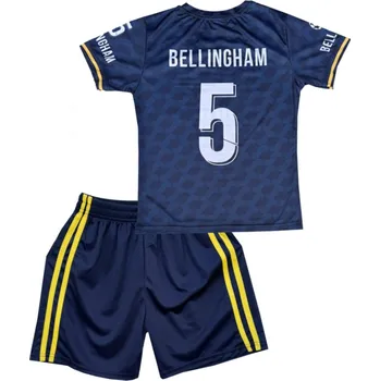 Míčový sport Numberoplus Dětský Fotbalový dres Komplet - REAL MADRID Away Bellingham Velikost: 9-let.(vel.128)