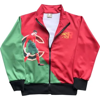 Chlapecká mikina Numberoplus Dětské mikina s obrázkem fotbalisty - Cristiano Ronaldo CR07 Velikost: 14 let ( vel.158)