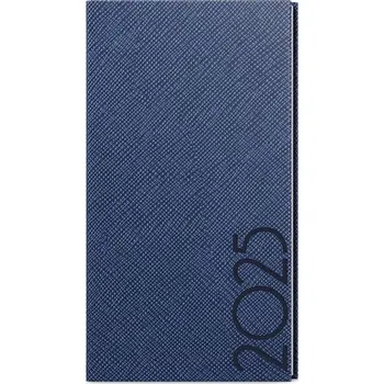 Diář Týdenní diář 2025 Jakub Tora kapesní modrá