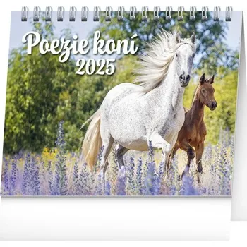 Kalendář Poezie koní 2025 - stolní kalendář