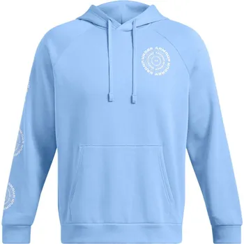 Pánská mikina Under Armour Rival Fleece mikina s kapucí - 0 - modrá - M