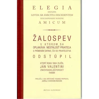 Umění Žalospev Elegia