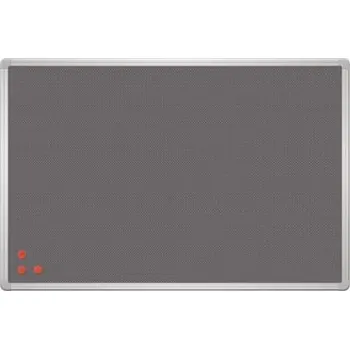 Magnetická tabule Pinmag 90x60 cm hliníkový rám , možnost použigí magnetů i špendlíků (P-TPA96)
