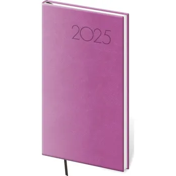 Diář Kapesní diář 2025 Print Pop fialový
