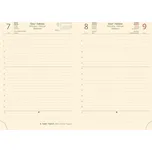 Denní diář 2025 A5 Flip hnědo/hnědý