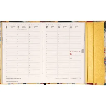 Diář Týdenní magnetický diář Gustav Klimt 2025