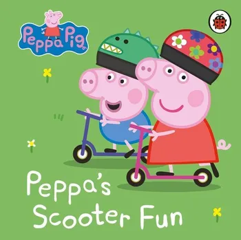 Cizojazyčná kniha Peppa Pig: Peppa's Scooter Fun