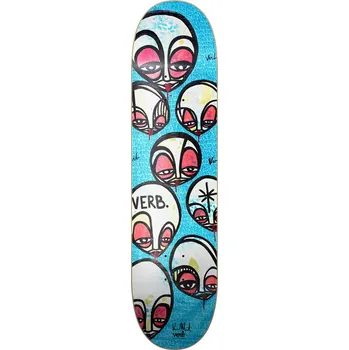 Skateboardová deska Verb - Faces 8.25" Blue/Multi - deska
