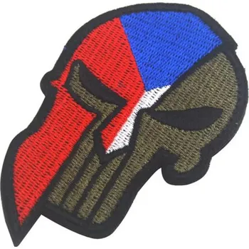 Nášivka WARAGOD Vyšívaná nášivka Punisher, Česká republika