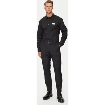 Pánská košile Versace Jeans Couture Košile 77GALYR1 Černá Regular Fit 52