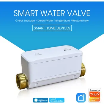 regulátor tlaku vody Tuya Smart WiFi vodní ventil s měřením Velikost: DN25 / 1″ palce