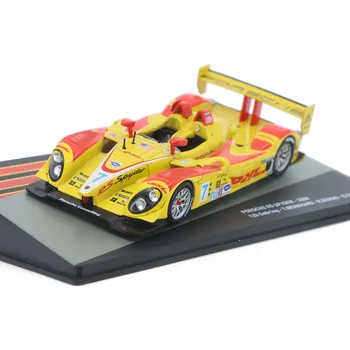 autíčko Porsche RS Spyder #7 2008 12h Sebring 1:43 - Centauria časopis s modelem Porsche RS Spyder No.7 - kovoý model auta 1/43