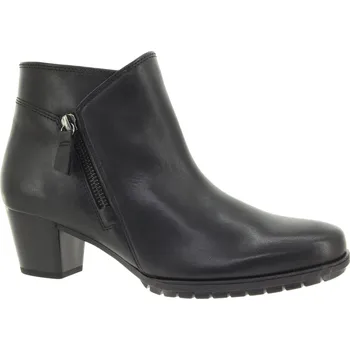 Dámské kozačky GABOR Dámský černý kožený kotník 56.603.57-265 Velikost 39