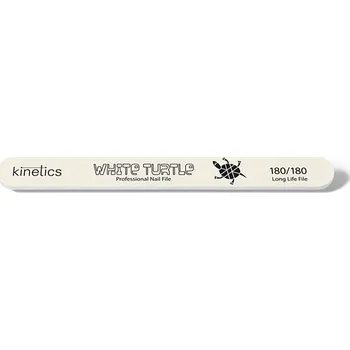 KINETICS White Turtle Pilník profi 180/180 rovný bílý