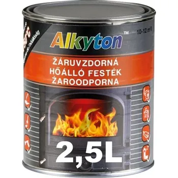 barva na kov Motip Alkyton žáruvzdorná barva 2,5 l