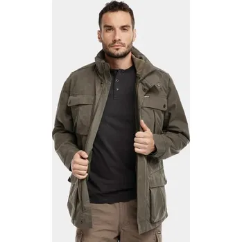 Pánská větrovka Bushman bunda 3v1 Wolf Pro dark khaki XL