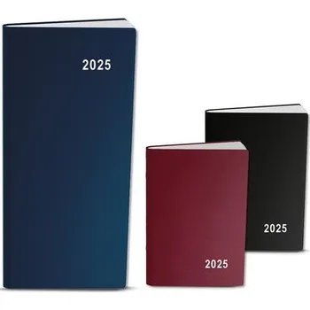 Diář Diář 2025 Diana PVC bordó kapesní