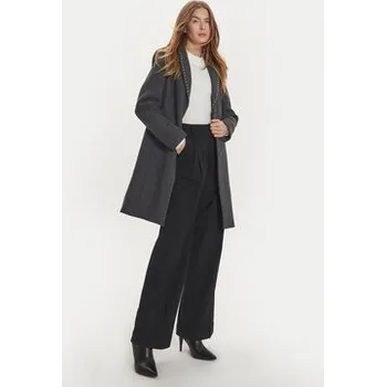 Morgan Vlněný kabát 242-GLAM Šedá Regular Fit 38