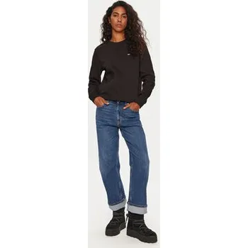 Dámská mikina Tommy Jeans Mikina DW0DW19959 Černá Regular Fit XXS