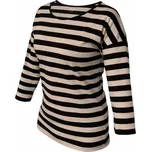 Dámské tričko, 3/4 rukáv KABRIA 801 proužek M