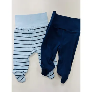 Jacky Teplákové kalhoty modré, 2 pack Velikosti: 68