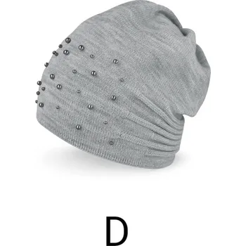 Čepice Dámská čepice 48-486 šedá univerzální