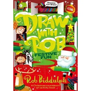 Učebnice Draw With Rob: Festive Fun - Biddulph, Rob