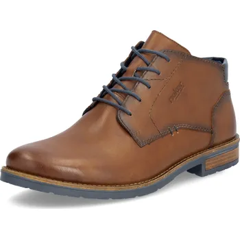 Pánská zimní obuv PÁNSKÉ KOTNÍKOVÉ BOTY RIEKER 14612-24 HNĚDÁ Barva: HNĚDÁ, Velikost: 45