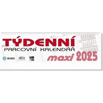 Kalendář Pracovní kalendář 2025 Maxi - stolní kalendář