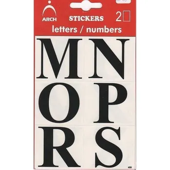 Speciální papír Samolepicí písmena M-Z, 458-38mm