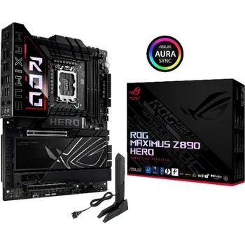 Základní deska ASUS MB Sc LGA1851 ROG MAXIMUS Z890 HERO, Intel Z890, 4xDDR5, 1xHDMI, 2xThunderbolt, WI-FI, ATX
