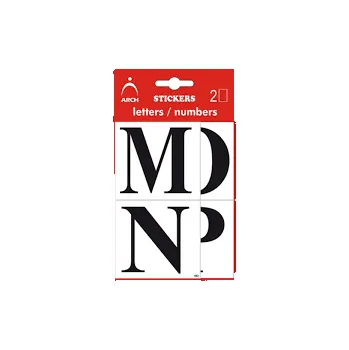 Speciální papír Samolepicí písmena M-Z, 462-52mm