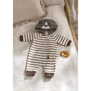 Kojenecký overall Chlapecký overal Mayoral s kapuckou 2622 - vel. 4-6m - 68 (4-6 měs.)