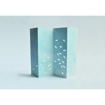 Porigami přání s obálkou Swallow, 11x 22 cm