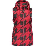 Dámská vesta ALTISPORT DAILA ČERVENÁ XS